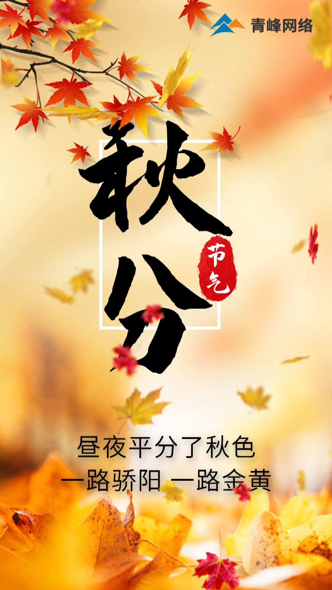 【秋分】晝夜平分了秋色，一路驕陽 一路金黃